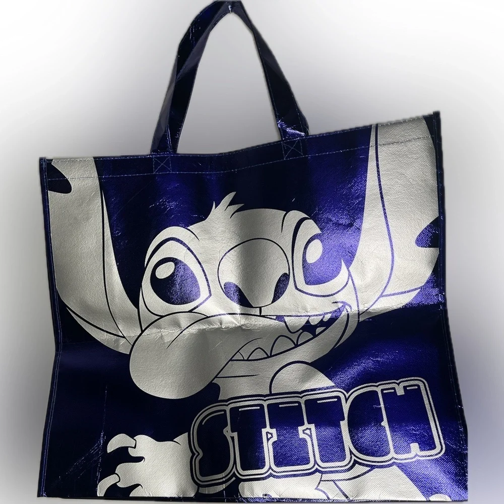 Disney Stitch Large Reusable Shopping Tote NWT